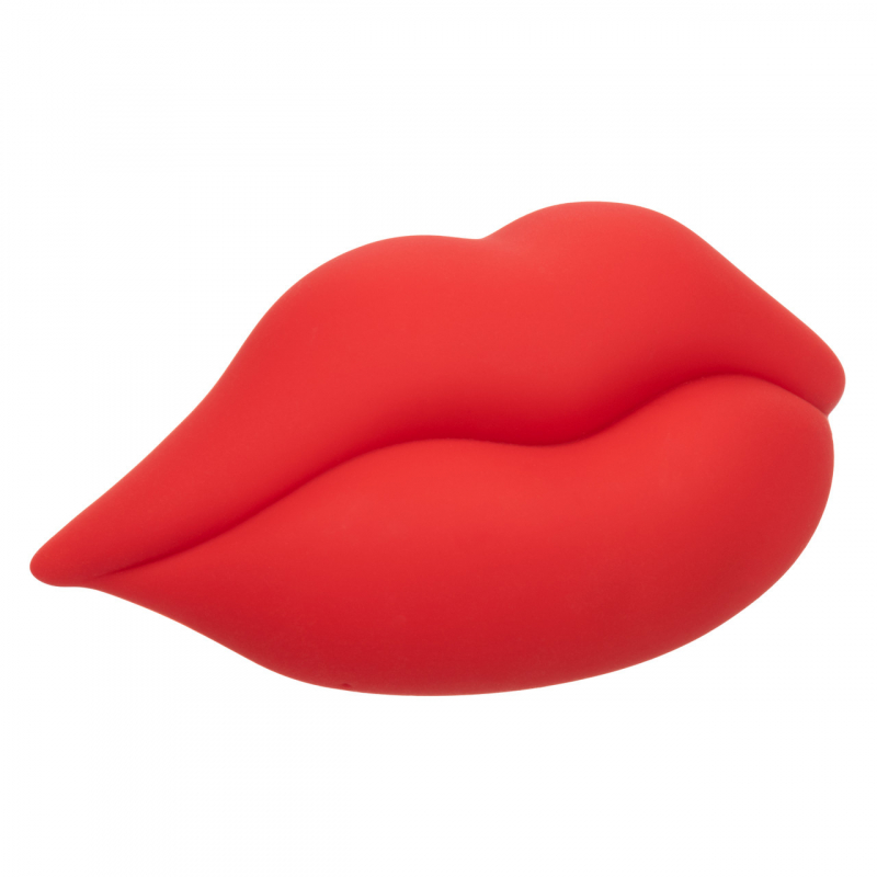 Вибратор "Naughty Bits Muah" красные губки 