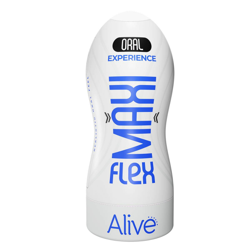 Мастурбатор в тубусе "Alive Experience Flex Maxi" супер реалистичный ротик 